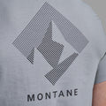 Pebble Blue Montane Men's Alhena Mountain 25 T-Shirt Model 5