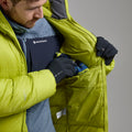Citrus Spring Montane Men's Anti-Freeze XPD Hooded Down Jacket Model 8