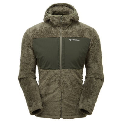 Caper Montane Men's Caldus XT Hooded Fleece Jacket Front