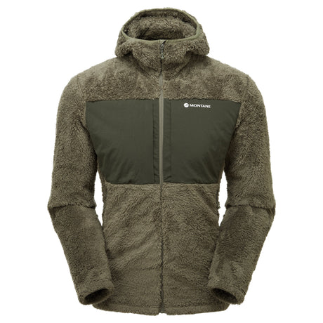 Caper Montane Men's Caldus XT Hooded Fleece Jacket Front