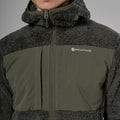 Moss Montane Men's Caldus XT 2.0 Hooded Fleece Jacket Model 5 MCXTHMOS