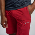 Acer Red Montane Men's Dynamic Lite Shorts Model 4