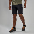 Black Montane Men's Dynamic Lite Shorts Model Front