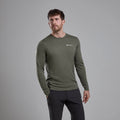 Caper Montane Men's Dart Long Sleeve T-Shirt Model Front