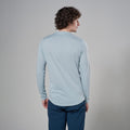 Frost Blue Montane Men's Dart Long Sleeve T-Shirt Model Back MDLSTFRO