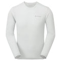 Platinum Montane Men's Dart Nano Long Sleeve T-Shirt Front MDNLSPLA