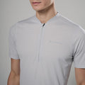 Platinum Montane Men's Dart Nano Zip T-Shirt Model 4