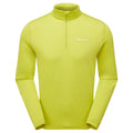 Citrus Spring Montane Men's Dart Zip Neck T-Shirt Front