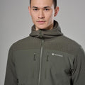 Moss Montane Men's Dura XT Hooded Fleece Jacket Model 5 MDXTHMOS