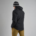Black Montane Men's Fireball Hooded Insulated Jacket Model Back