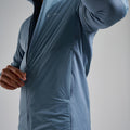 Stone Blue Montane Men's Fireball Lite Insulated Hooded Jacket Model 3