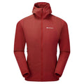 Acer Red Montane Men's Fireball Nano Hooded Jacket Front