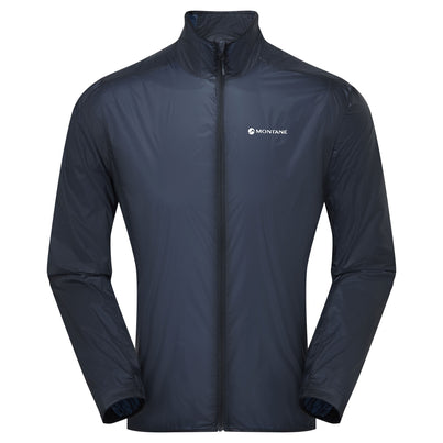 Eclipse Blue Montane Men's Featherlite Nano Windproof Jacket Front