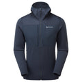 Eclipse Blue Montane Men's Fury XT Hooded Fleece Jacket Front