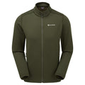 Oak Green Montane Men's Fury Fleece Jacket Front