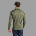 Caper Montane Men's Fury Lite Fleece Jacket Model Back