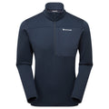 Eclipse Blue Montane Men's Fury XT Fleece Pull-On Front