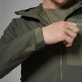 Moss Montane Men's Khamsin Lite Hooded Softshell Jacket Model 7 MKHLHMOS