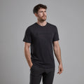 Midnight Grey Montane Men's Mono Logo T-Shirt Front