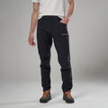 Black Montane Men's Mossa Softshell Pants Model Front