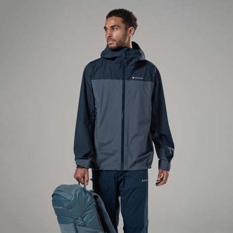 Dark Sky Montane Men's Norste Lite Waterproof Jacket Front MNLJADAS