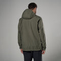 Moss Montane Men's Norste Lite Waterproof Jacket Model Back