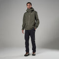 Moss Montane Men's Norste Lite Waterproof Jacket Model 3