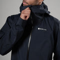 Black Montane Men's Norste Waterproof Jacket Model 4