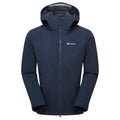 Eclipse Blue Montane Men's Nordes Hooded Softshell Jacket Front