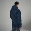 Eclipse Blue Montane Men's Norste XT Waterproof Jacket Model Back