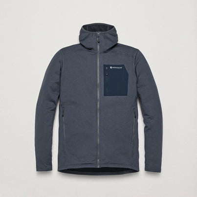 Dark Sky Montane Men's Protium CP Hooded Fleece Jacket Front MPCPHDAS