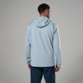 Frost Blue Montane Men's Protium CP Hooded Fleece Jacket Model Back