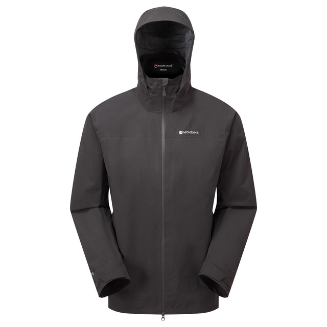 Montane Men's Phase Pro Shell Waterproof Jacket - Midnight Grey