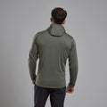 Caper Montane Men's Protium Hooded Fleece Jacket Model Back