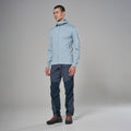 Frost Blue Montane Men's Protium Hooded Fleece Jacket Model 3 MPRHOFRO