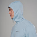 Frost Blue Montane Men's Protium Hooded Fleece Jacket Model 6 MPRHOFRO