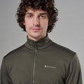 Moss Montane Men's Protium Fleece Jacket Model 4 MPRMJMOS