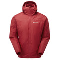 Acer Red Montane Men's Respond Hooded Insulated Jacket Front