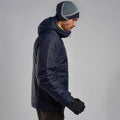 Eclipse Blue Montane Men's Respond XT Hooded Insulated Jacket Model 6