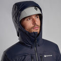 Eclipse Blue Montane Men's Respond XT Hooded Insulated Jacket Model 7