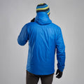 Neptune Blue Montane Men's Respond XT Hooded Insulated Jacket Model Back