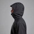 Black Montane Men's Solution Waterproof Jacket Model 3