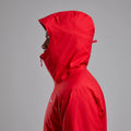 Adrenaline Red Montane Men's Spirit Lite Waterproof Jacket Model 3