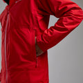 Adrenaline Red Montane Men's Spirit Lite Waterproof Jacket Model 4