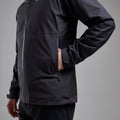 Midnight Grey Montane Men's Spirit Lite Waterproof Jacket Model 6