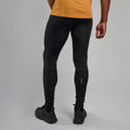 Black Montane Men's Slipstream Trail Running Tights Model Back