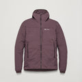 Dark Garnet Montane Men's Sirocco XT Hooded Insulated Jacket Front MSXTHDGA