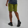 Alder Green Montane Men's Tenacity Shorts Model Back