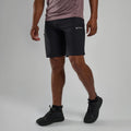 Black Montane Men's Tenacity Shorts Model Front