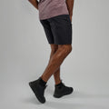 Black Montane Men's Tenacity Shorts Model Back